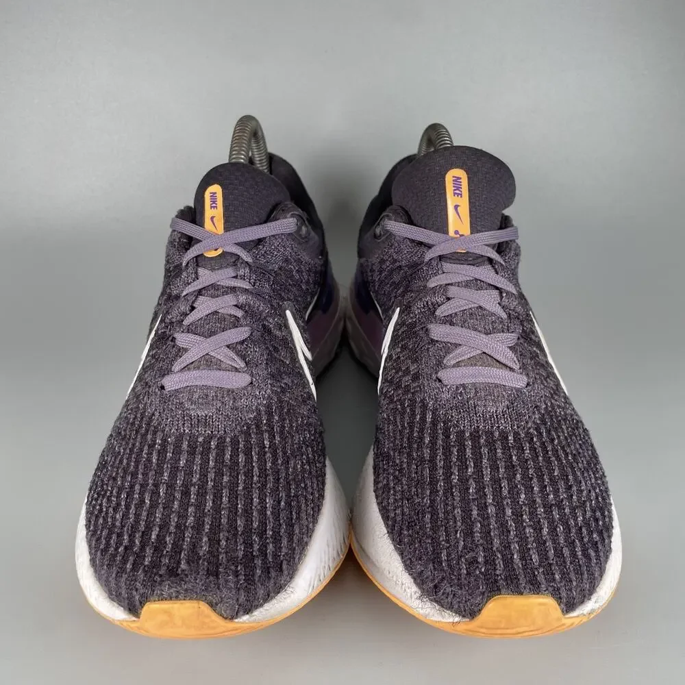 Nike React Infinity Run Flyknit 3 Women’s 8.5 Cave Purple Orange Running Sneaker